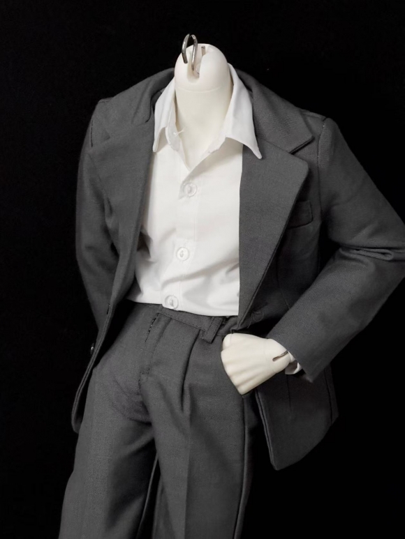 75cm doll Dark gray suit set 75cm doll Dark gray suit set